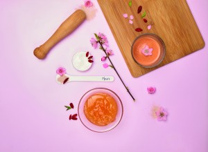 Smoothie de Fleurs Soin Hydratant Éclat - Visuel Ambiance